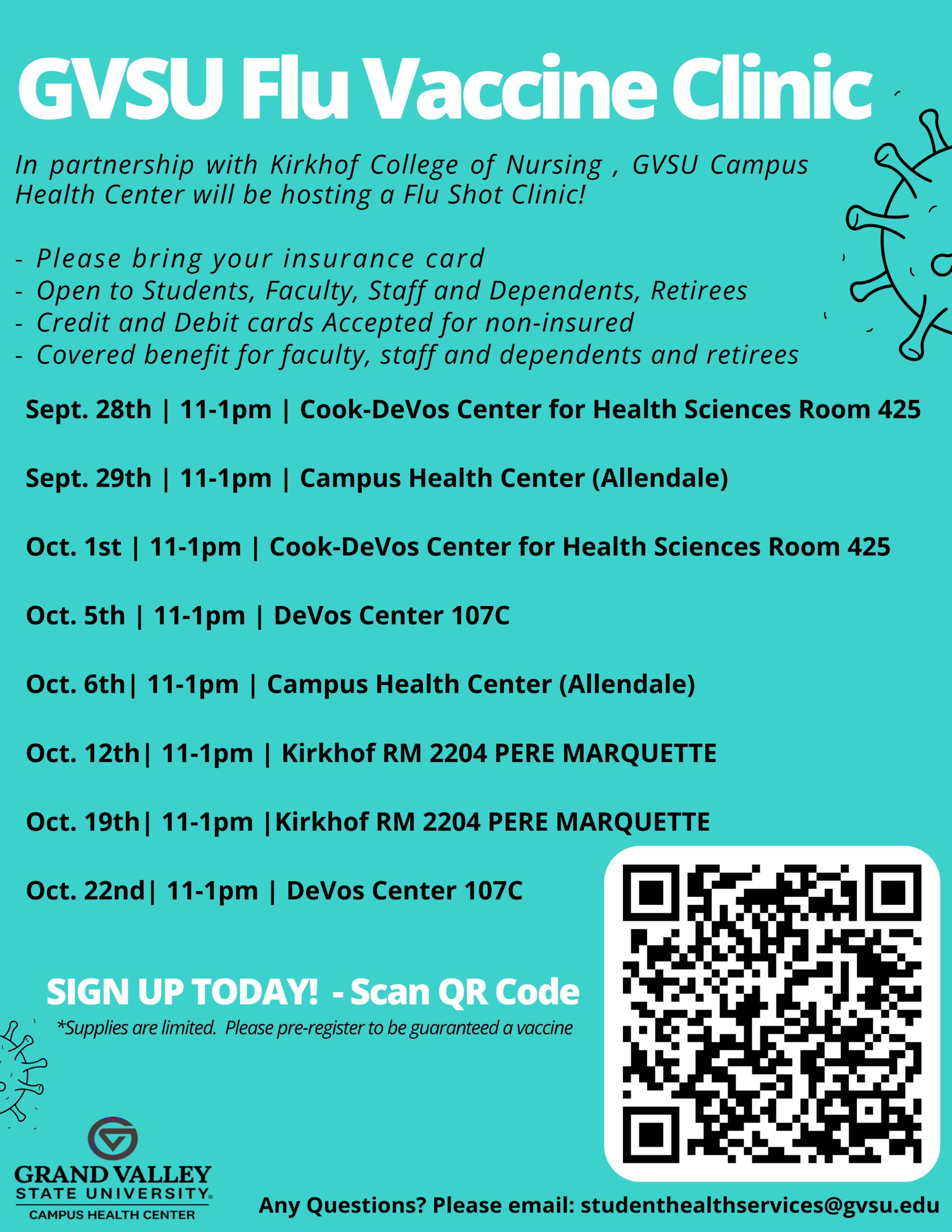 Flu Clinic Flyer